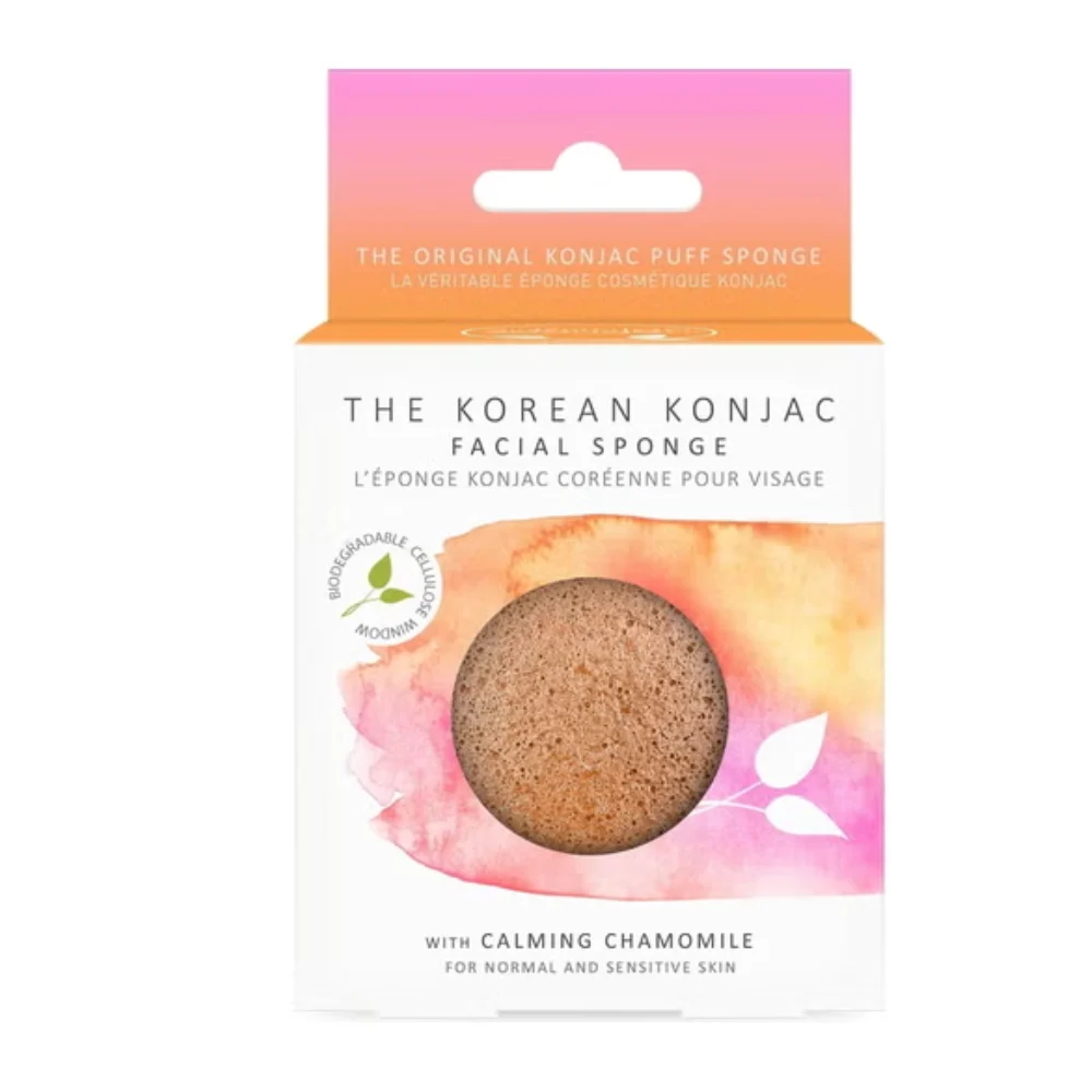 The konjac sponge company Spugna per il viso Konjac con camomilla