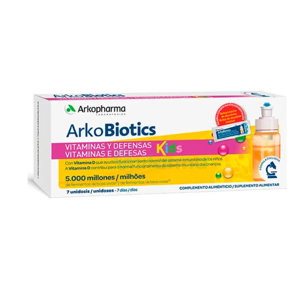 Arkopharma Arkobiotics Vitamine & difesa Bambini 7 Dosi
