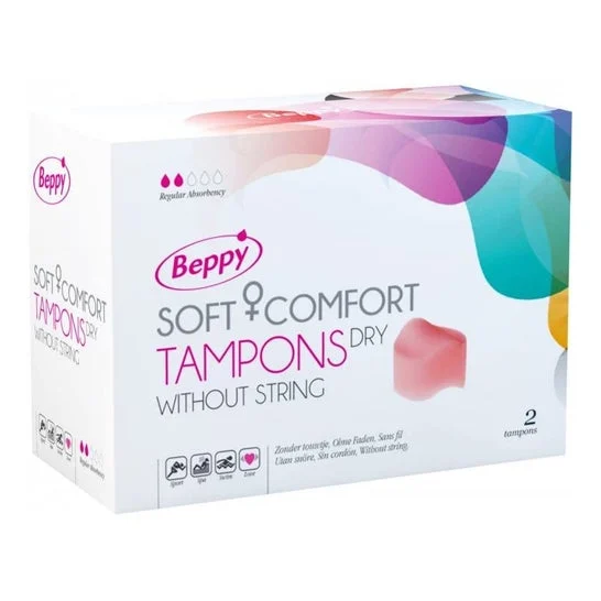Beppy Soft Comfort Dry Tampons senza strisce 2 pezzi