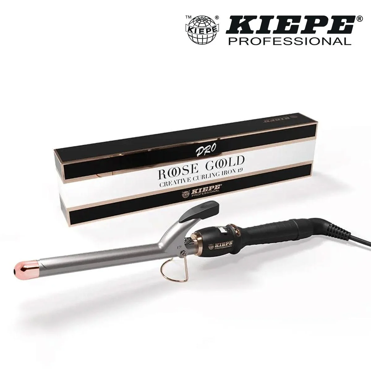 Kiepe ferro arricciacapelli oro rosa 19 mm