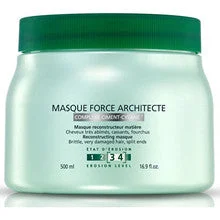 Kérastase Maschera per capelli molto fragili e danneggiati Maschera Force Architecte (Maschera Ricostruttiva) 500 ml