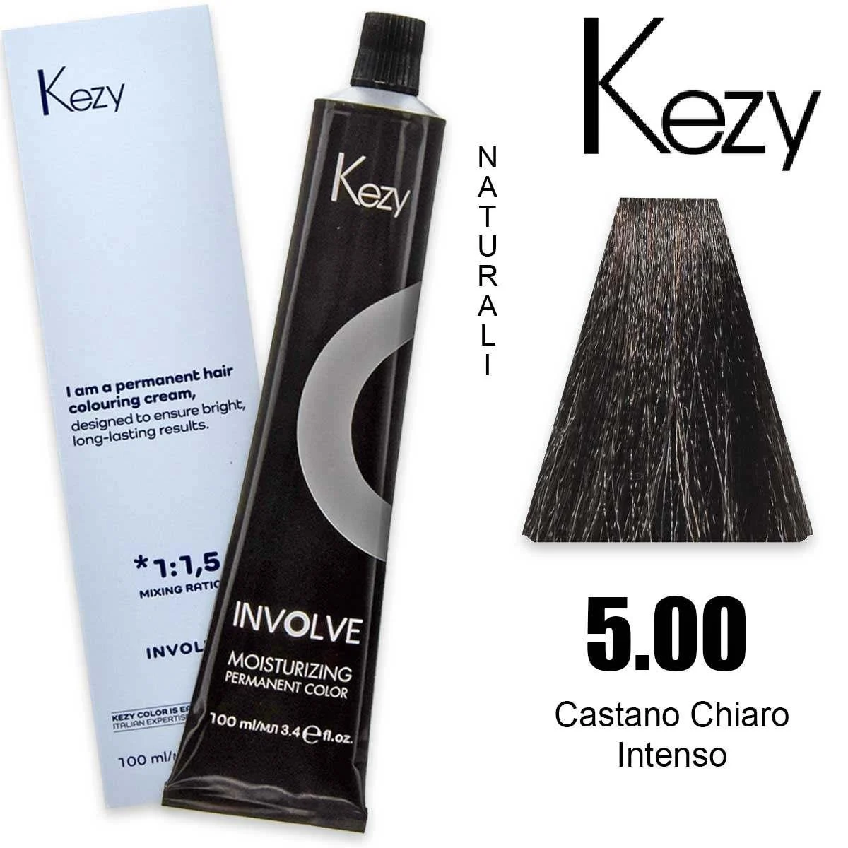 Kezy involve color 100 ml castano chiaro intenso 5,00