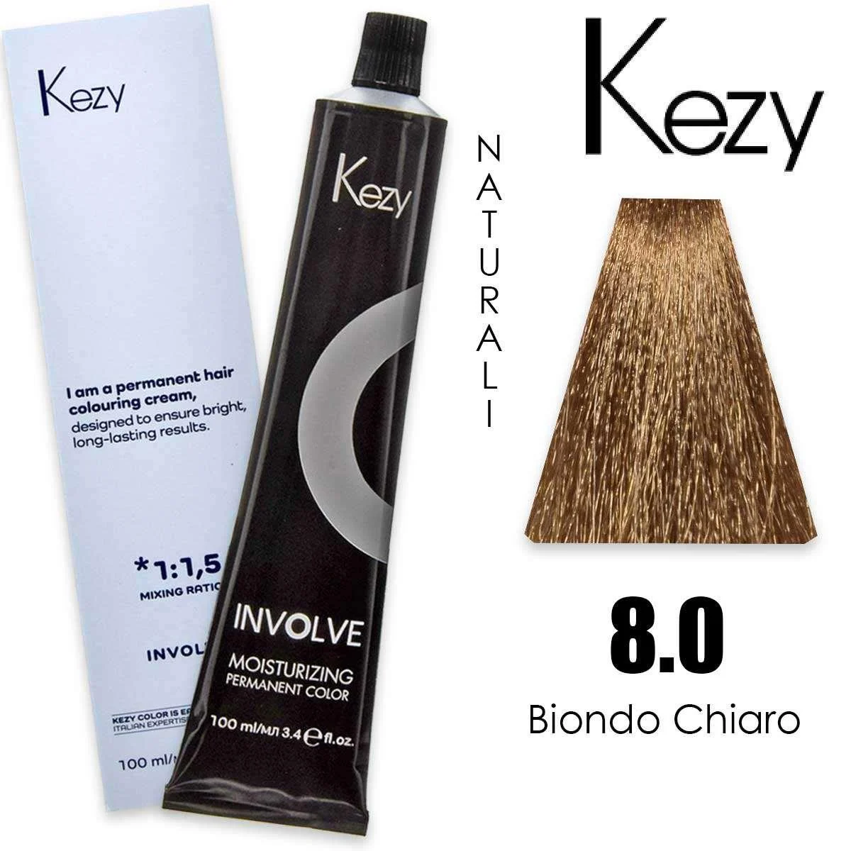 Kezy involve color 100 ml biondo chiaro 8.0