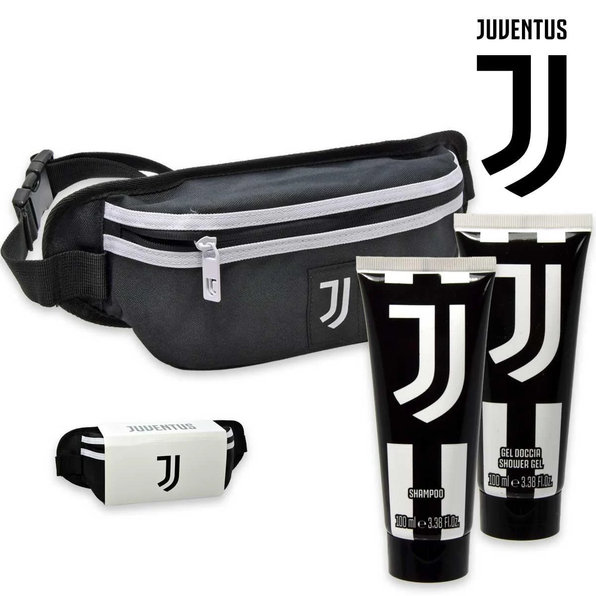 SET REGALO JUVENTUS “MARSUPIO” (SH TB 100ML+DOCCIA TB100ML+ MARSUPIO)