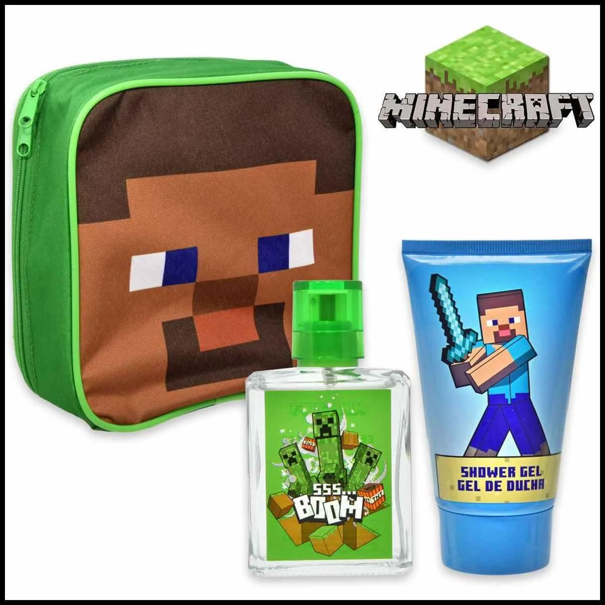 Minecraft edt 50ml + gel doccia 100ml