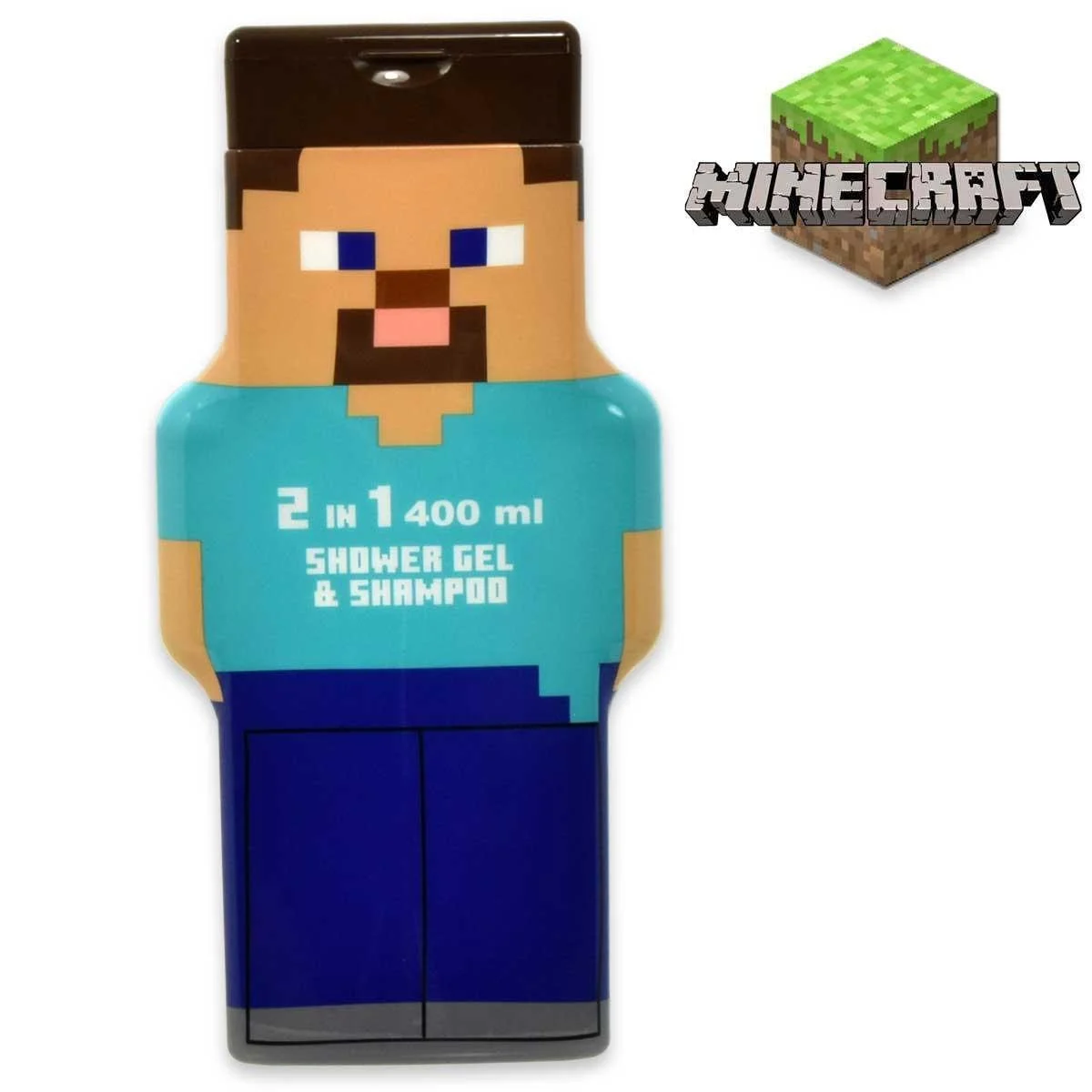 Minecraft Steve Gel & Shampoo 2D 400Ml