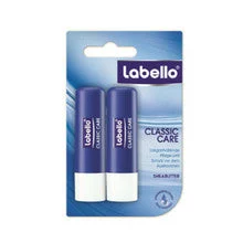 Labello Classic Care - Balsamo labbra 2 pezzi da 4,8 g