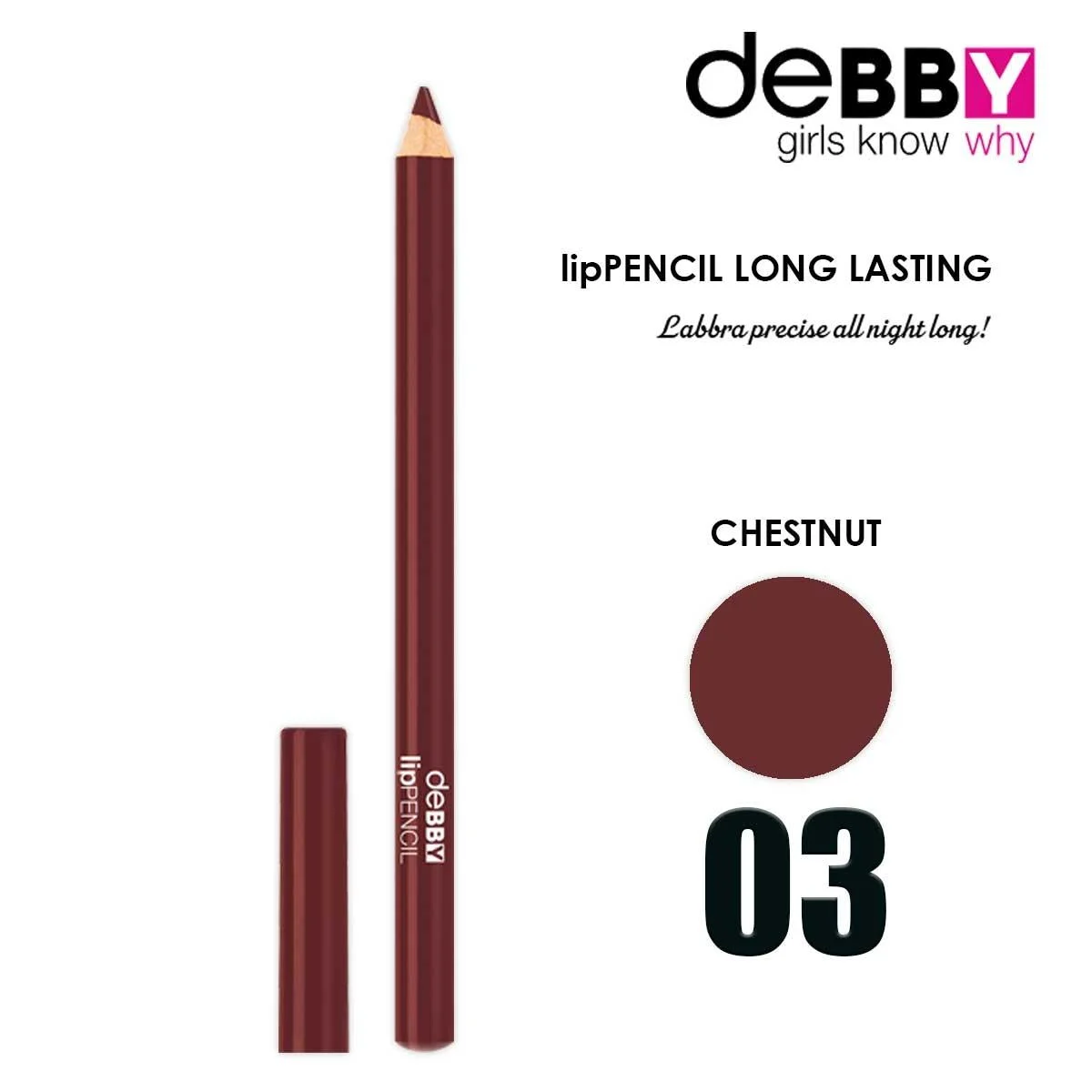 Debby matita labbra lunga durata 3