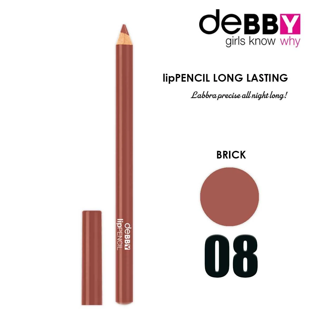 Debby matita labbra lunga durata 8
