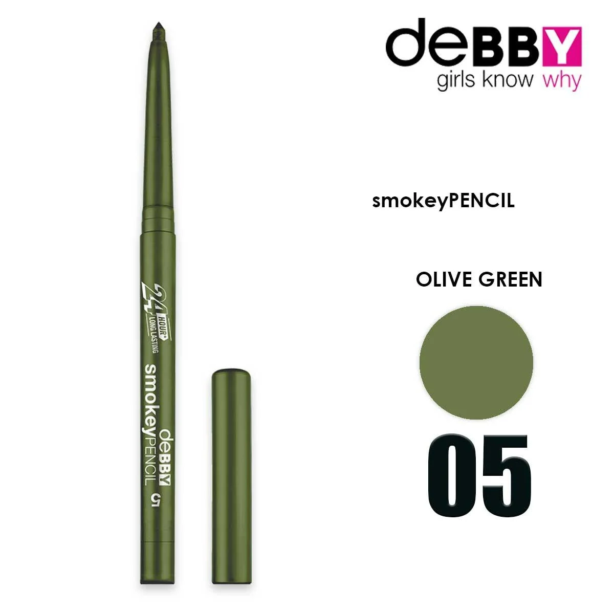 Debby debby matita occhi fumè 05 olive green