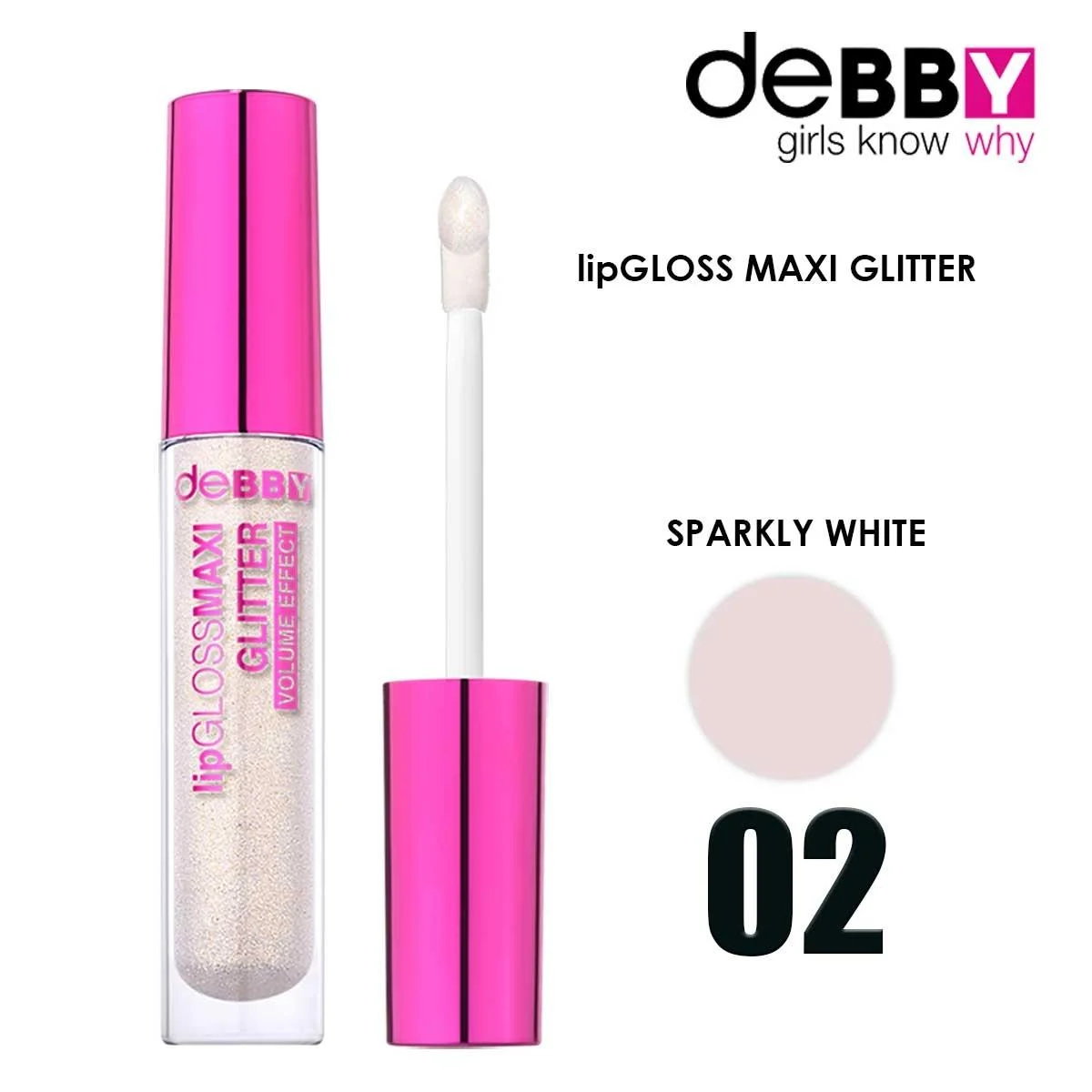 Debby illuminante coll.feste 2 sparkly white