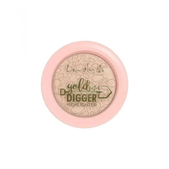 Lovely Gold Digger Highlighter Highlighter Powder 1pc