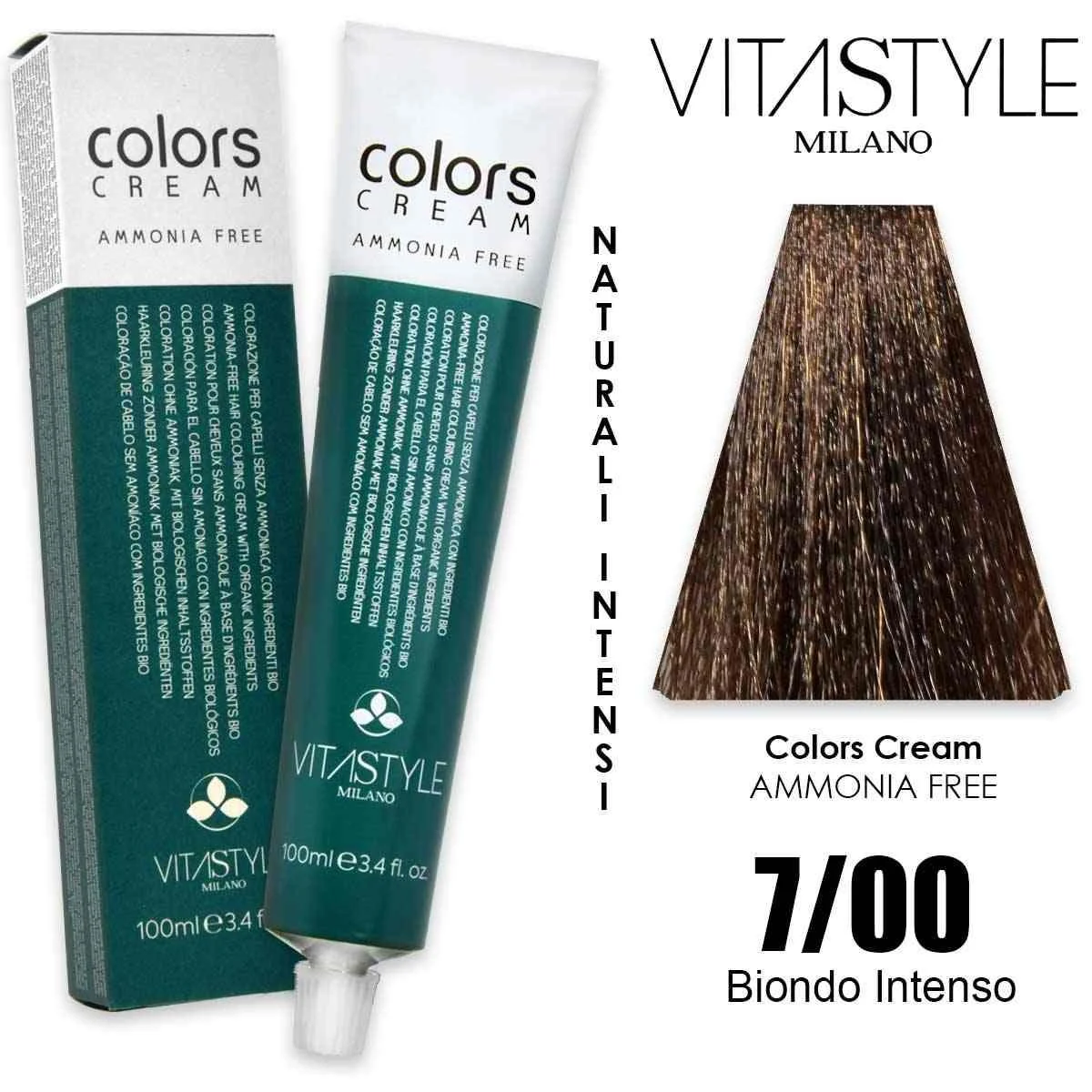 Vitastyle Tinta capelli in crema senza ammoniaca 100 ml 7.00