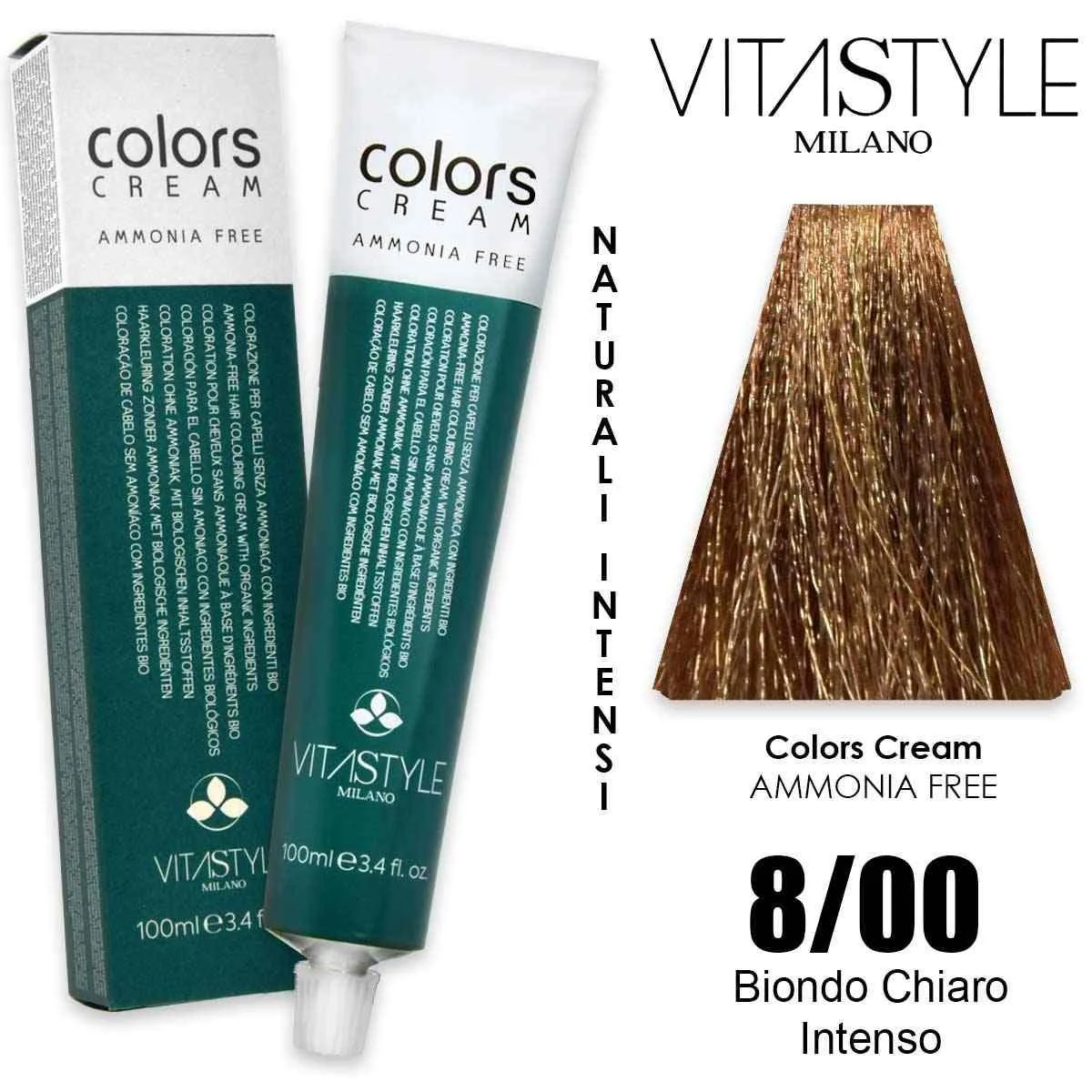 Vitastyle Tinta capelli in crema senza ammoniaca 100 ml 8.00