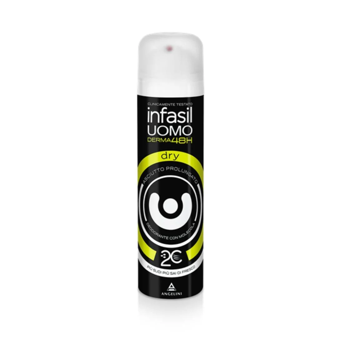 Deodorante Uomo Derma 48H Dry Spray