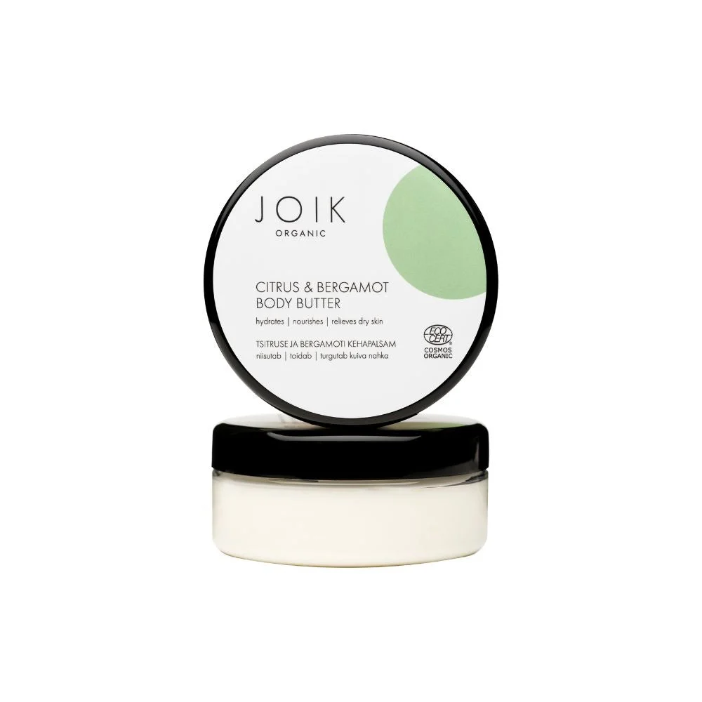 Joik organic Burro corpo agrumi e bergamotto 150 g