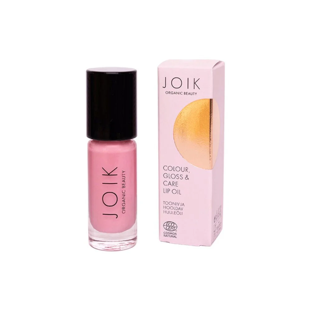 Joik organic Color Gloss & Care Olio labbra 01 Rosa Pastello (450 ml)