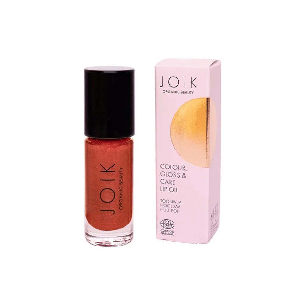 Joik organic Color Gloss & Care Olio labbra 03 Rusty Shimmer (450 ml)