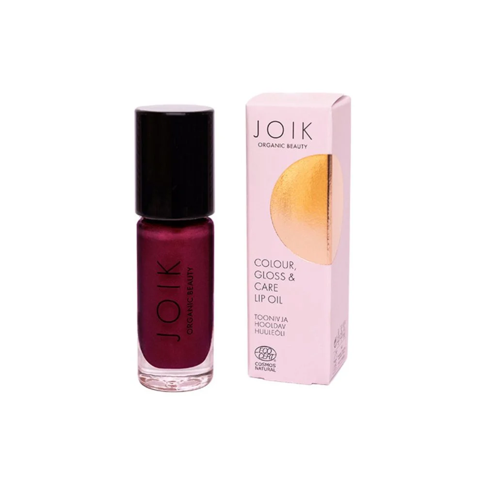 Joik organic Color Gloss & Care Olio labbra 05 Berry Beautiful (450 ml)