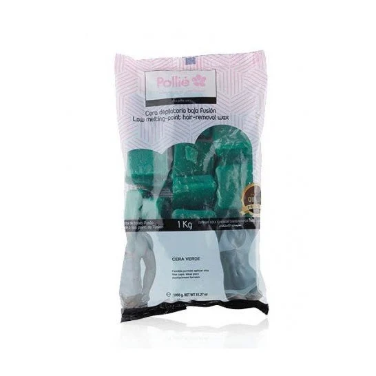 Cera calda verde Eurostil Pollié 1000g