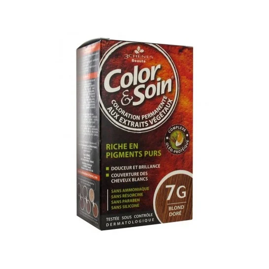 3 Chnes Colore Biondo Soin Blond Dor Nø 7G
