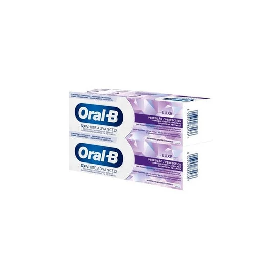 Oral-B White Advanced Dentífrico 2x75ml