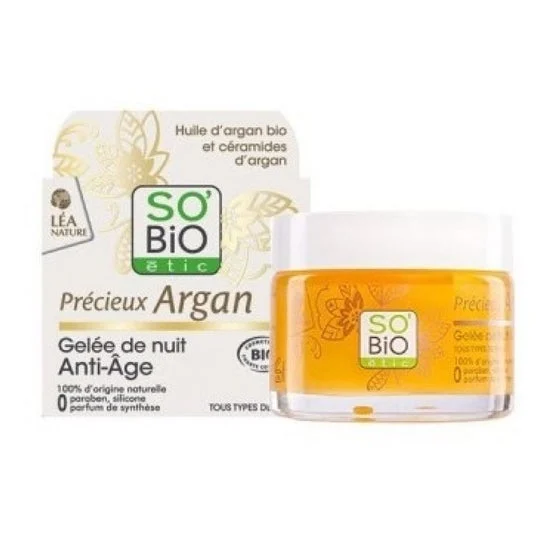 So'Bio Étic Gel Noche Antiedad Argan 40ml