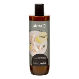 Alvita Gel da Bagno Te Zenzero e Limone 400ml