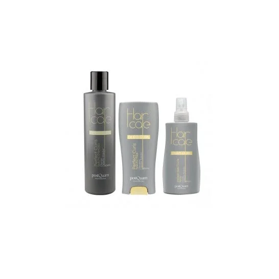 Postquam Pack capelli ricci Shampoo + Maschera + Lozione