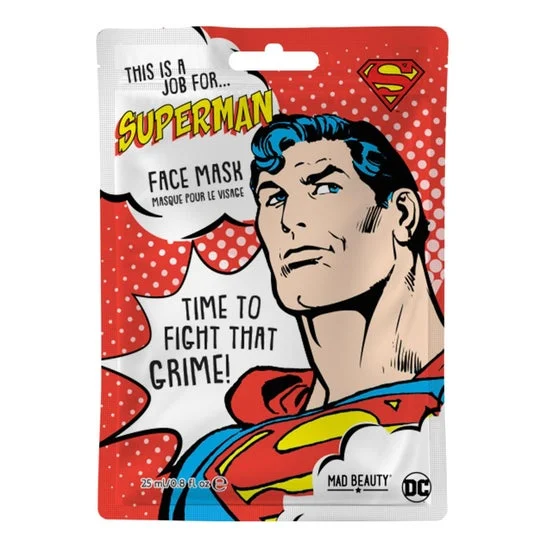 Mad Beauty DC Superman Face Mask 25ml