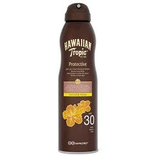 Hawaiian tropic Spray solare continuo olio secco protettivo SPF 30 - Olio solare secco - 177 ml