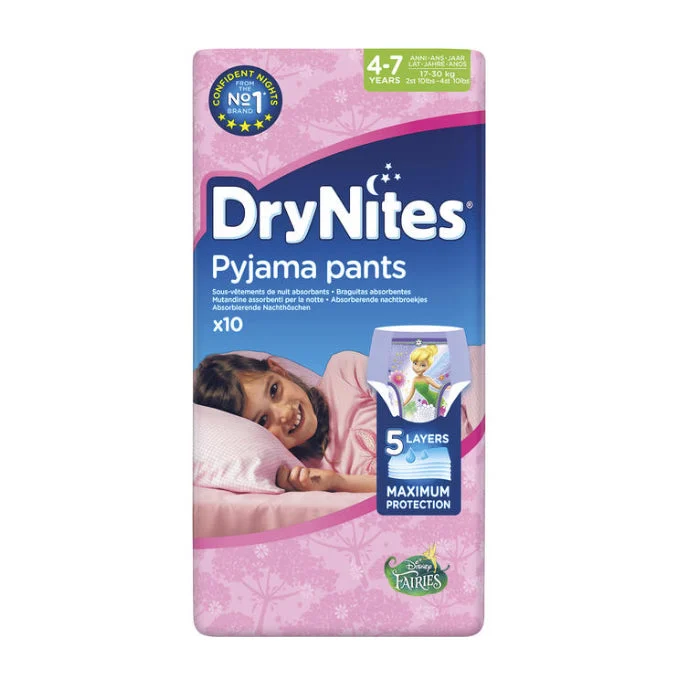 DRYNITES MUTANDINE ASSORBENTI BAMBINO USA E GETTA Drynites 4-7 anni