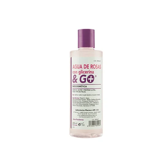 & Go Water Roses+Glycerin 300 Ml