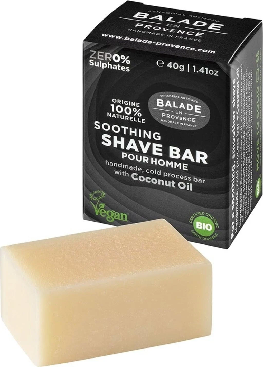 Balade en provence Uomo Sapone da Barba Solido 40 g
