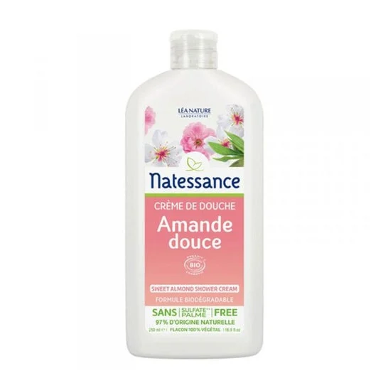 Natessance Crema de Ducha de Almendra Ecológica 250ml