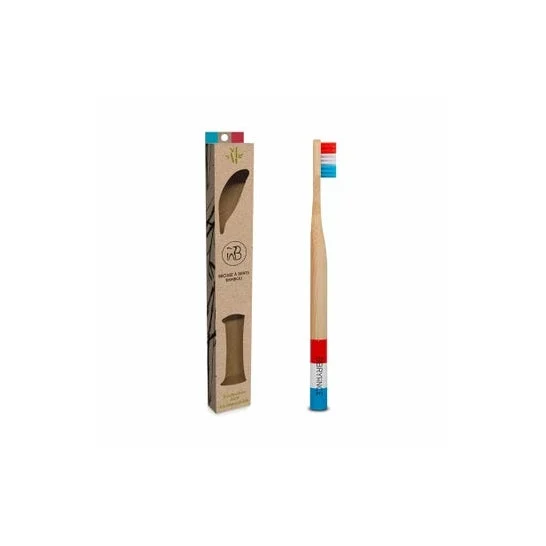 Bbryance Cepillo Dientes Bambou Azul Blanco ojo 1ud
