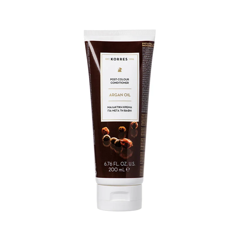Korres Olio di Argan Balsamo Professionale Post-Colorazione Olio di Argan Capelli Colorati 200ml