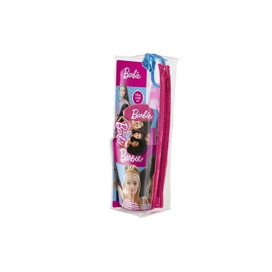 Tinokou Pack Barbie Cepillo Dental + Dentífrico + Taza