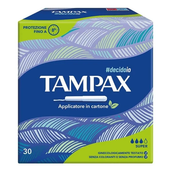 Tampax Blue Box Super 30 Unità