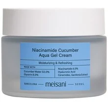 Meisani Crema gel all'acqua di cetriolo e niacinamide - 50 ml
