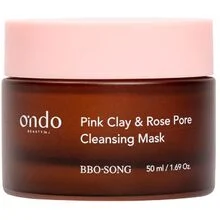 BBO-SONG Maschera Detergente Pori Rosa e Argilla Rosa 50ml