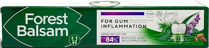 Dentifricio con estratti di salvia e aloe vera