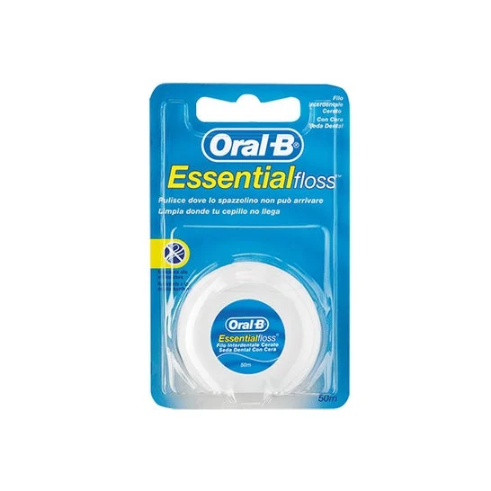 Oral-B Filo interdentale essenziale con cera 50m 1ud