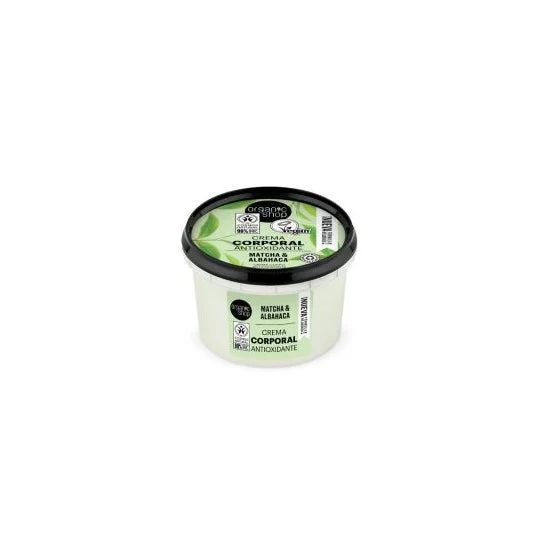 Organic Shop Crema Corporal Antioxidante Matcha y Albahaca 250ml