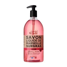 Mkl - Sapone Marsiglia Liquido Marsiglia Damasco Rosa 1l