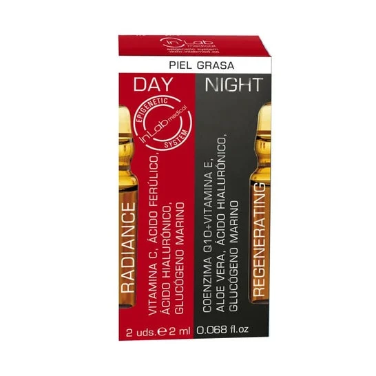 InLab Ampolla Day & Night Piel Grasa 2x2ml