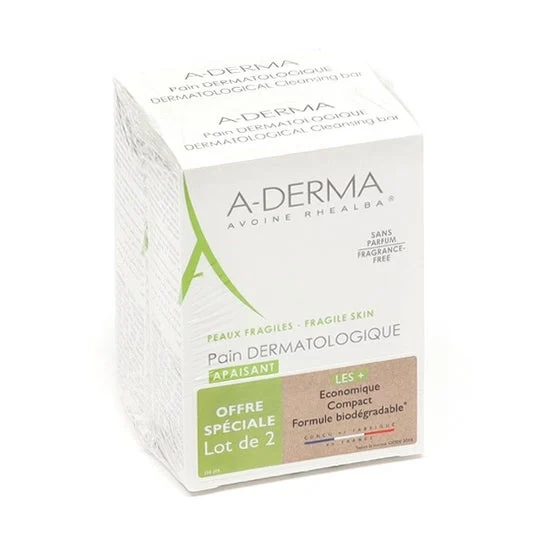 Aderma Surgras Pane Rhealba avena 100g lotto di 2
