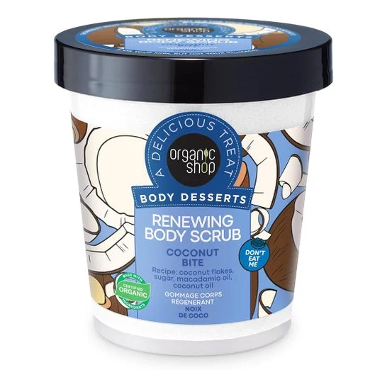 Organic Shop Body Desserts Renewing Body Scrub Coconut Bite 450ml