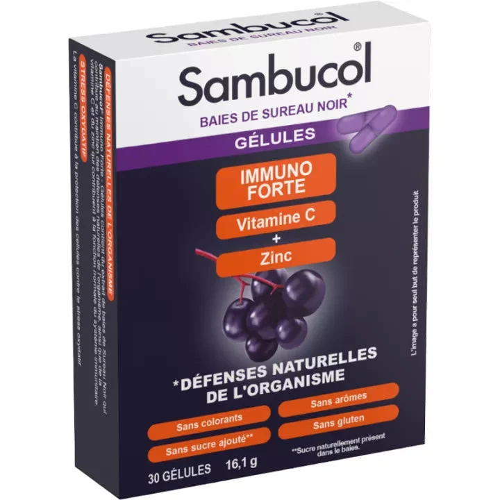 Sambucol Les Essentiels Immuno Forte 30 capsule