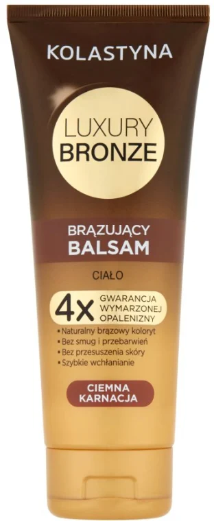 Balsamo abbronzante per la pelle scura
